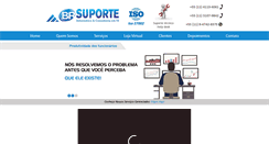 Desktop Screenshot of brsuporte.com.br